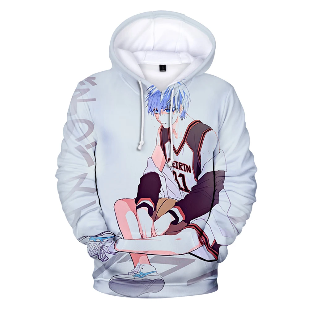 

Kuroko's Basketball Hoodie 3D Sweatshirt Long Sleeve Women Men's Tracksuit 2020 Japanese Anime Casual Streetwear Fashion Clothes