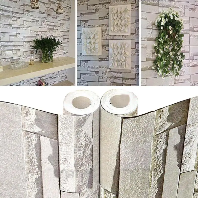 

Self-adhesive Wallpaper DIY Wall Sticker Panels Decal Waterproof Home Decor PVC