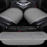 waterproof car seat cover car frontrearfull set seat cushion leather breathable chair auto seat cushion protector mat pad