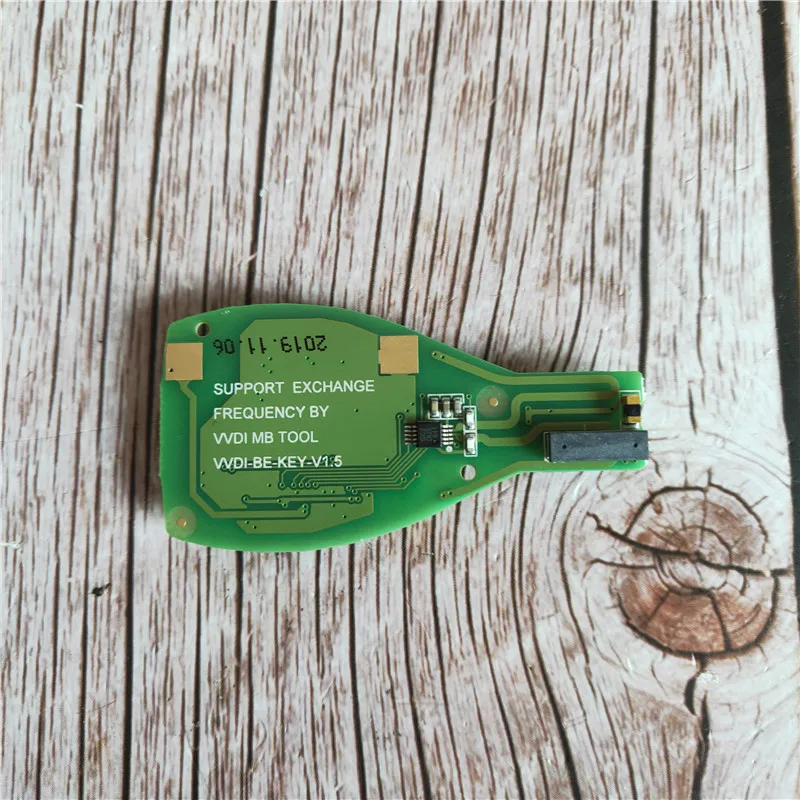 Xhorse VVDI ключ для Benz V1.5 PCB дистанционный ключ чип улучшенная версия умный ключ оболочка с логотипом может обменять МБ BGA жетон