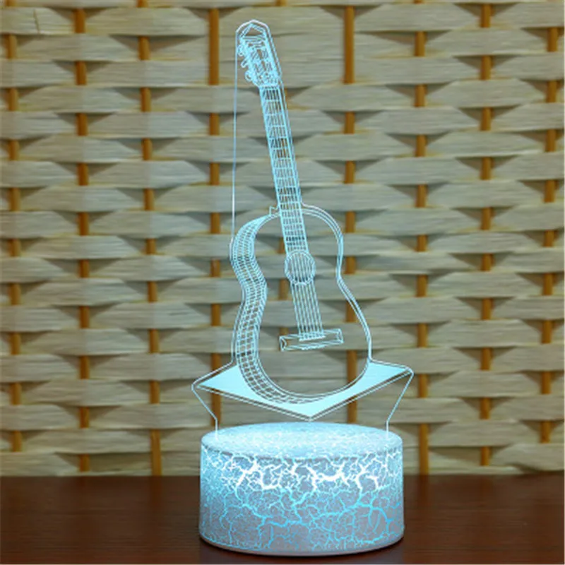 Экскаватор Гигантский Usb Led 3D светильник Лопата трактор цементный смеситель