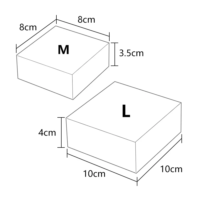 

Small Gift Boxes With Window Wedding Candy Handmade Soap Gift Box Pastry Key Ring Packaging Small Jewelry Packaging Material
