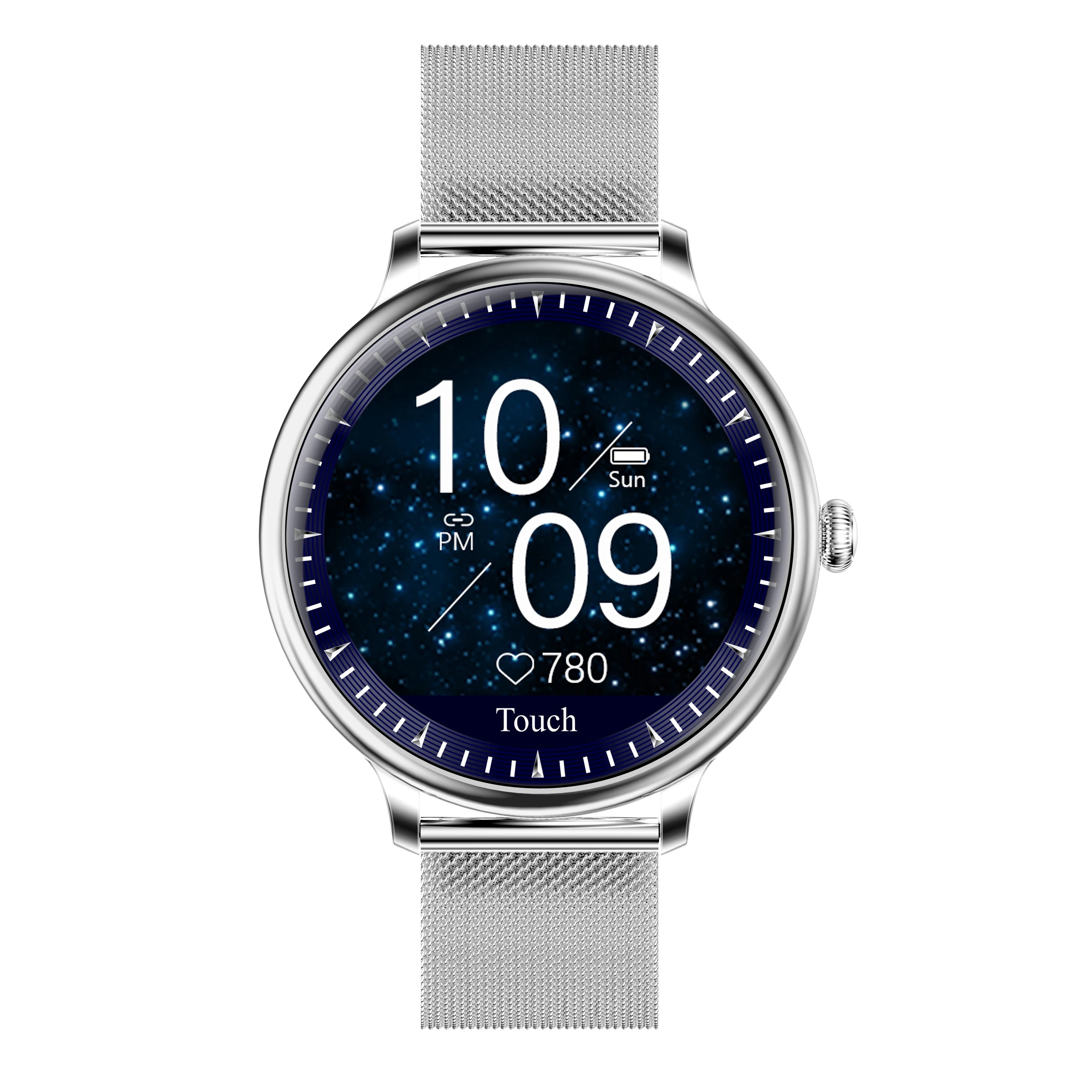 NY12 Elegant Smart Watch Women Reloj Inteligent Heartrate Monitor SmartWatch Mujer For Android IOS To Girls Girlfriend 2020 Gift |