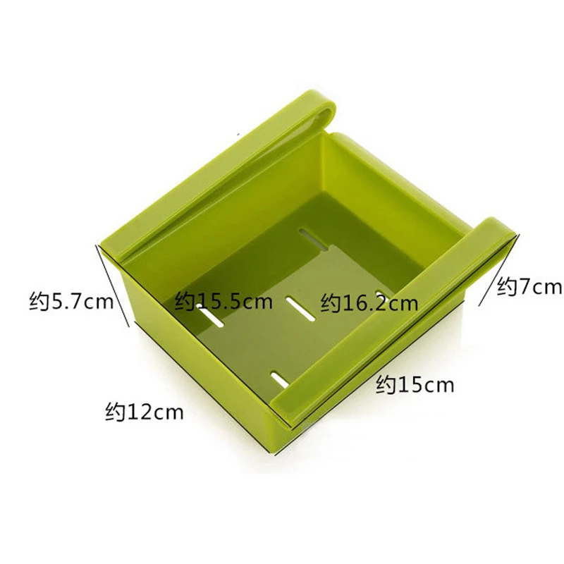

Four-color pull-out refrigerator freshkeeping storage storage box kitchen twitch classification largecapacity shelf storage rack