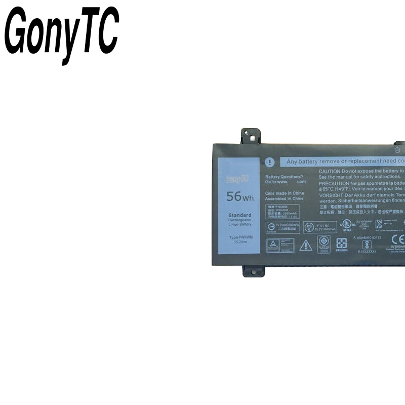 GONYTC PWKWM 15 2 V 56Wh новая Оригинальная батарея для ноутбука DELL 14-7466 7467 7000 P78G |