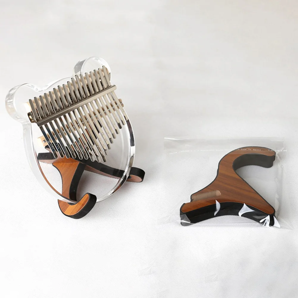 

Kimi Kalimba Acrylic 17 Key Transparent Thumb Piano Mbira Sanza With Tuner Hammer Gig Kalimba Case Manual Christmas Gift