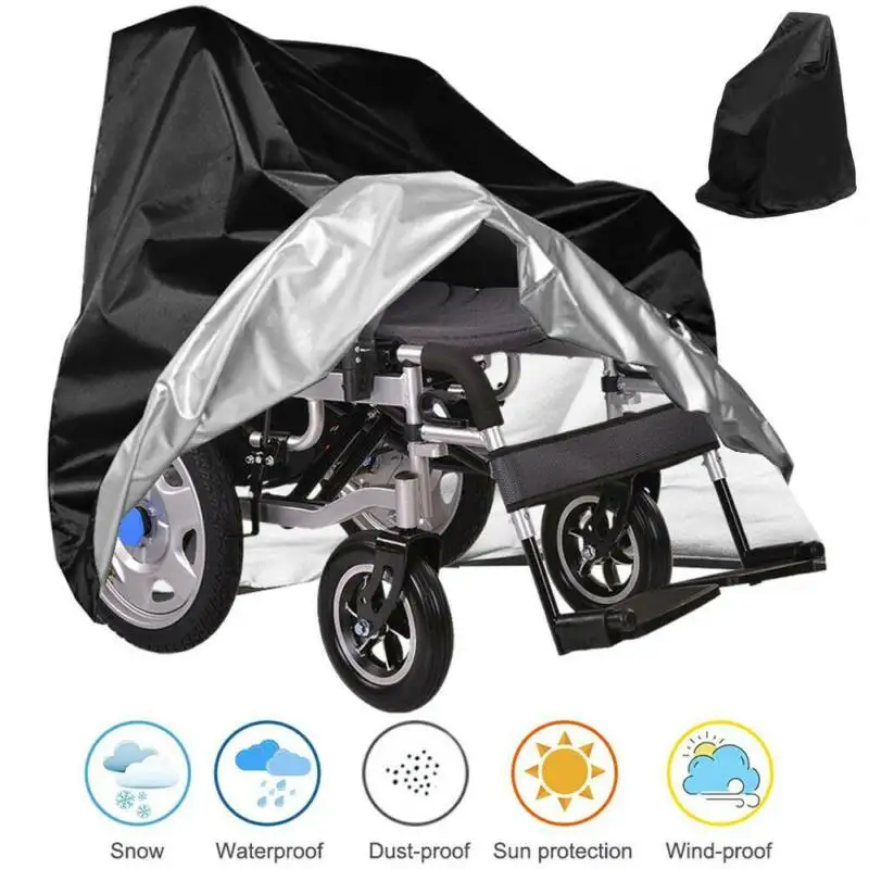 Waterproof Rain Electric Manual Folding Wheelchairs Storage Cover Dust Proof Cover
