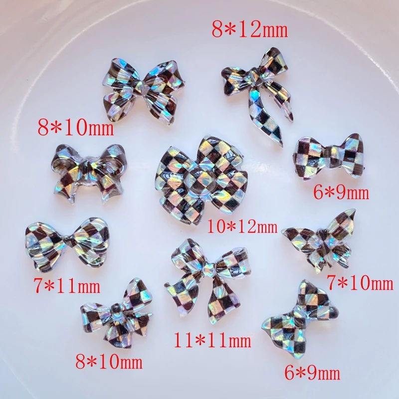 Мини фигурки банты из смолы 50 шт