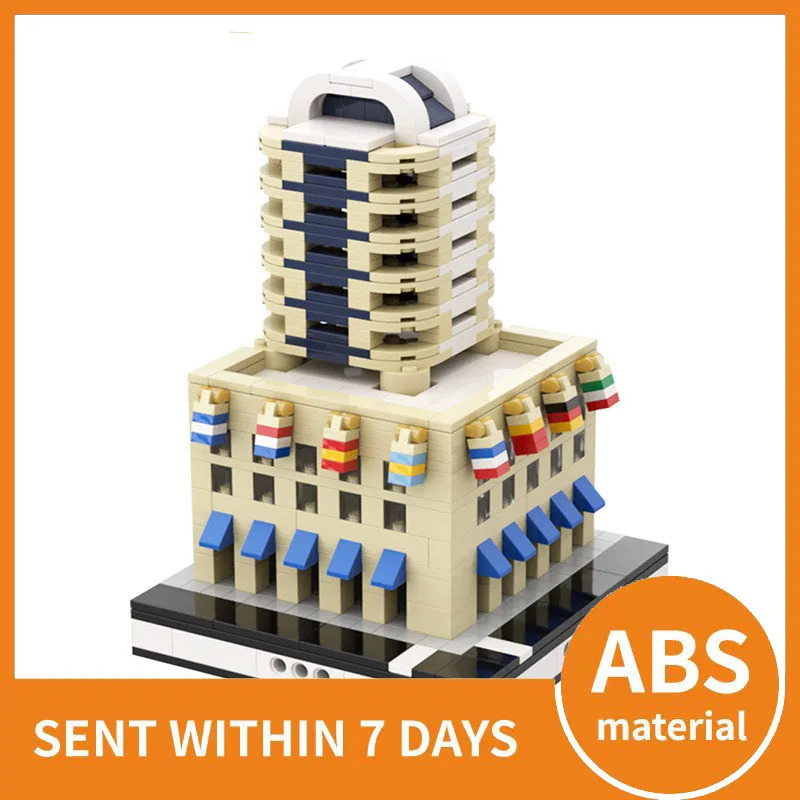 

DIY Creator City Hotel Architecture Model Building Blocks classic city street series bricks constructor children's toys gifts
