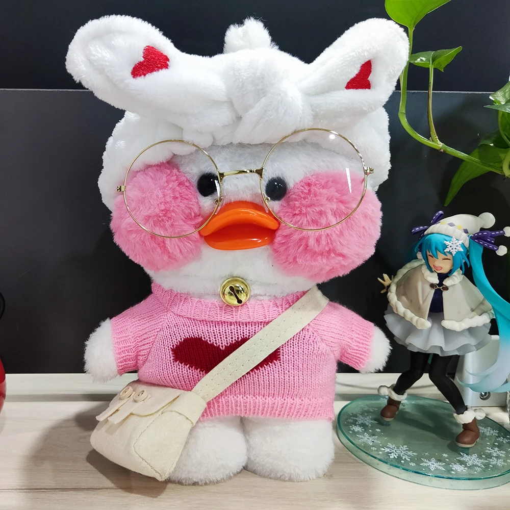 30 см плюшевая утка Lalafanfan Kawaii для утки игрушка корейские маленькие с гиалуроновой