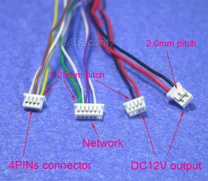 LAN-кабель для платы IP-камеры видеонаблюдения модуль с 4-контактным разъемом (для