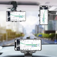 Car Phone Holder Strong Sucker Mobile Phone Holder Stand in Car Cellphone GPS   Mount Support For iPhone 12 Pro Xiaomi Samsung