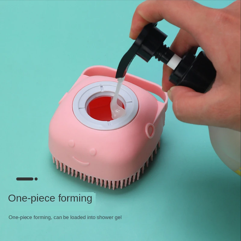 

Pet Dog Bathing Massage Brush Silicone Bathing Brush Irrigation Rubbing Bathing Backcloth Bathing Shampoo Brush Pet Supplies