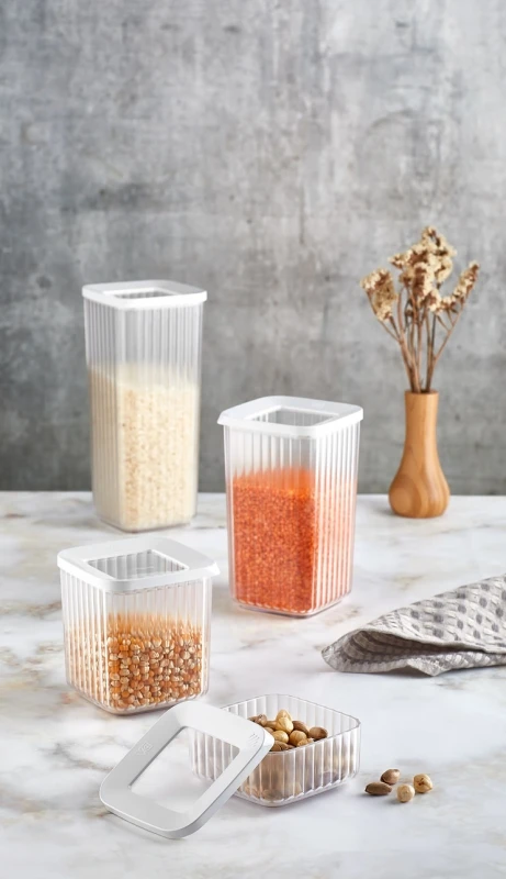 

SQUARE STORAGE BOWL DLML 4 PCS SET 1700 ML + 1200 ML + 800 ML + 250 ML