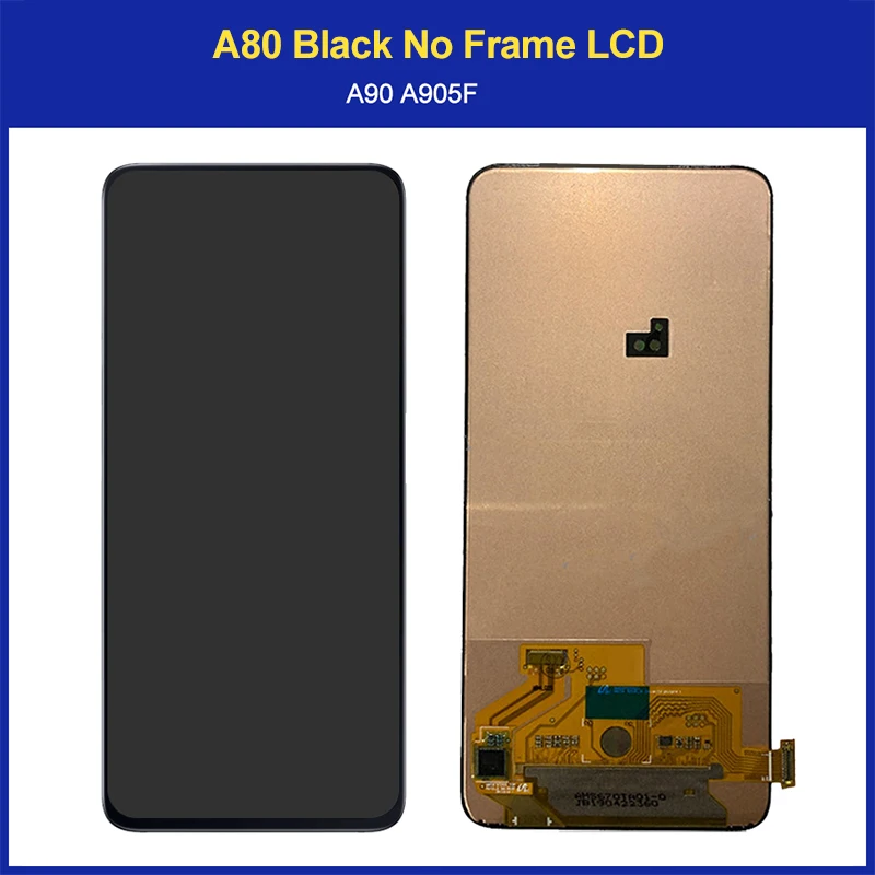 ORIGINAL 6.7'' LCD For Samsung Galaxy A90 A905 Display Touch Screen Digitizer Assembly 2019 A905F SAMSUNG LCDs | Мобильные