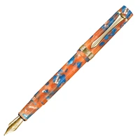 liy live in you mountain series resin celluloid fountain pen schmidt fine nib converter awesome writing pen gift collection