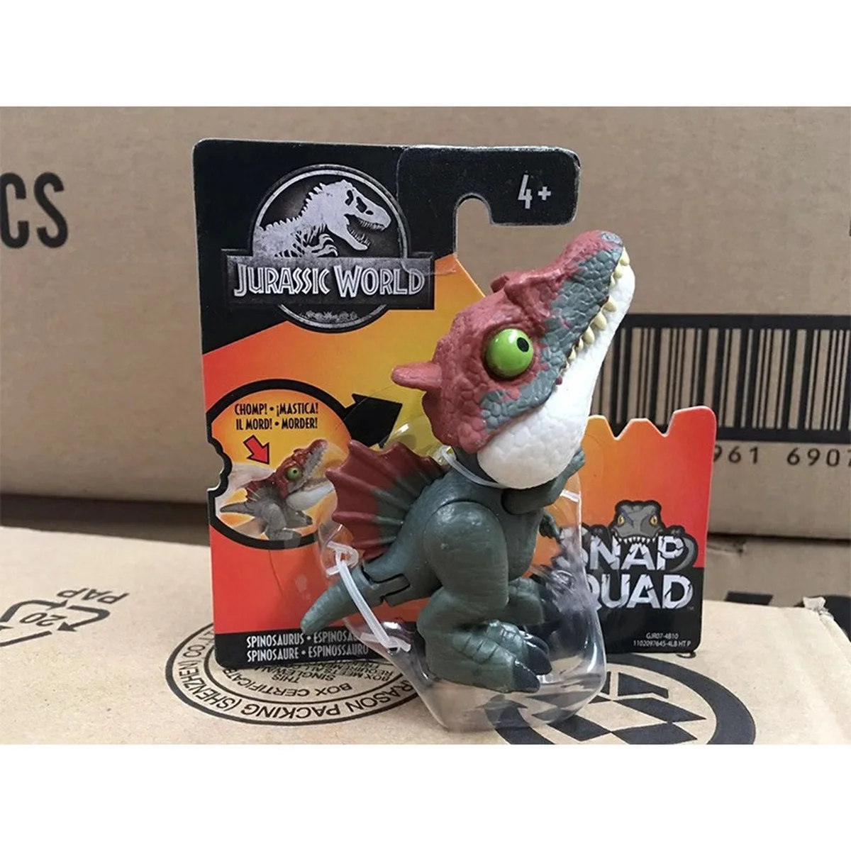 Экшн-Фигурка Мир Юрского периода динозавр GGN26 отряд пальцев тираннозавр рекс