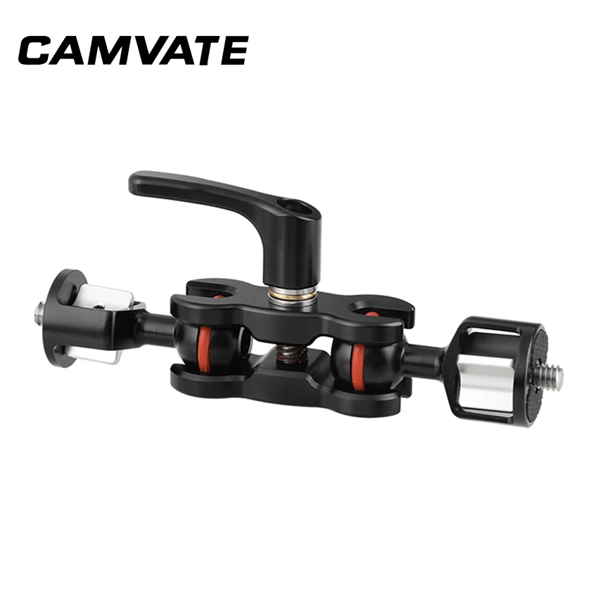 CAMVATE Артикуляционная Магия с двойным шарикоподшипником Head1/4 &quot 20 винт крепление