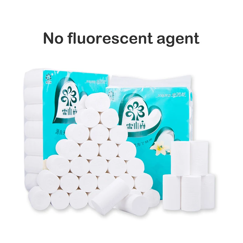 Новинка 12 рулонов/упаковок рулонная бумага кухонная Чистящая туалетная для