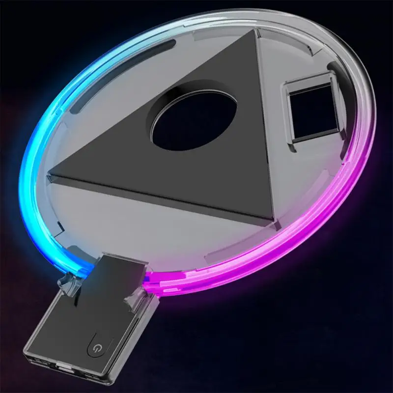 

Adjustable RGB Base Low Power Consumption LED Atmosphere Light Vertical Horizontal Station Holder For PS5 Host Game Console