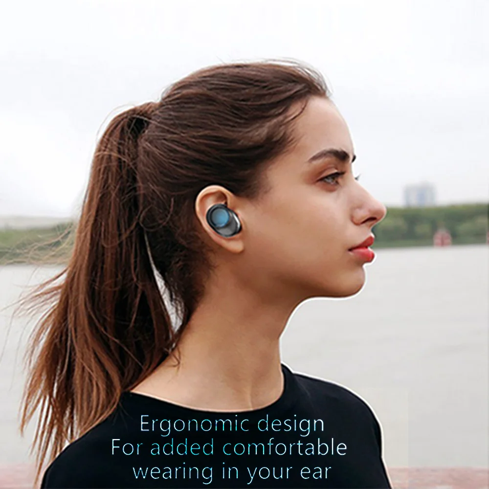 PT20 TWS наушники BT 5 0 беспроводная гарнитура с сенсорным управлением стерео 4D HiFi