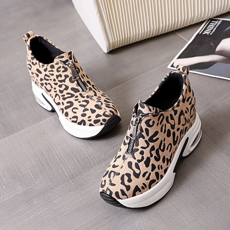 

Women's Sports Shoes Nice Canvas Shoes Women Casual Sneakers Leopard Spring Female Sexy Vulcanize Sneakers Zapatillas Mujer