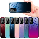 Чехол из градиентного стекла для POCO M4 Pro 5G POCO X3 GT POCO M3 Pro F3 C3 X3 NFC F2 Pro, закаленный глянцевый чехол
