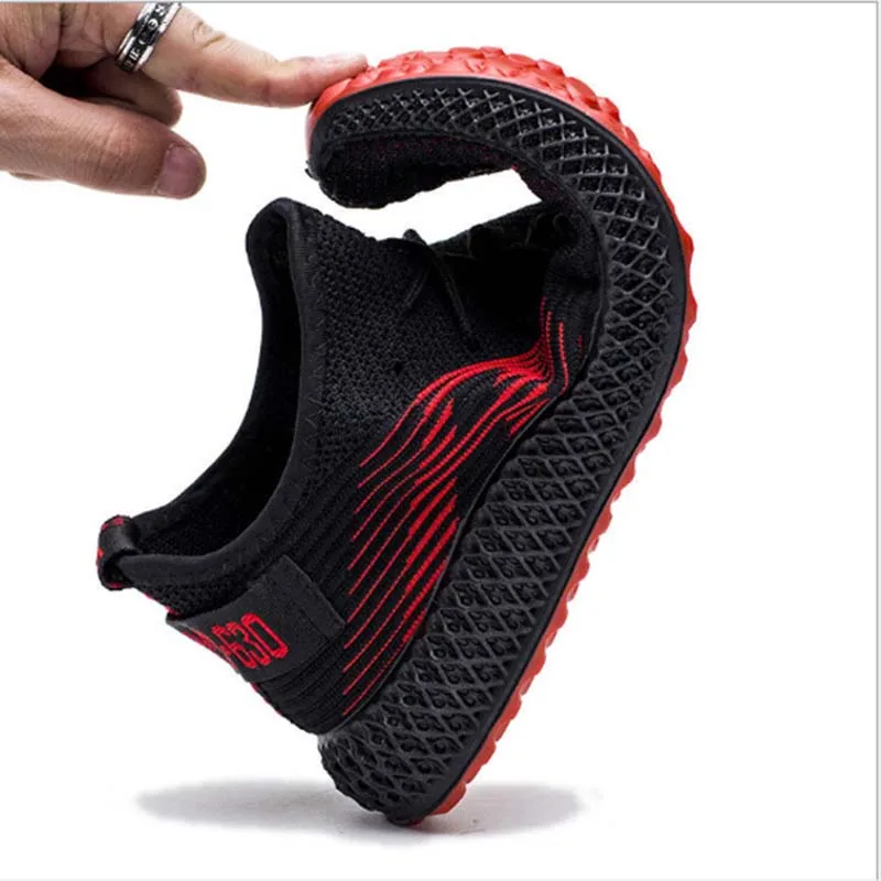 Men Must Choose Flat Casual Shoes Comfortable Breathable Mesh Super Light Explosion Models Walking Sneakers | Обувь