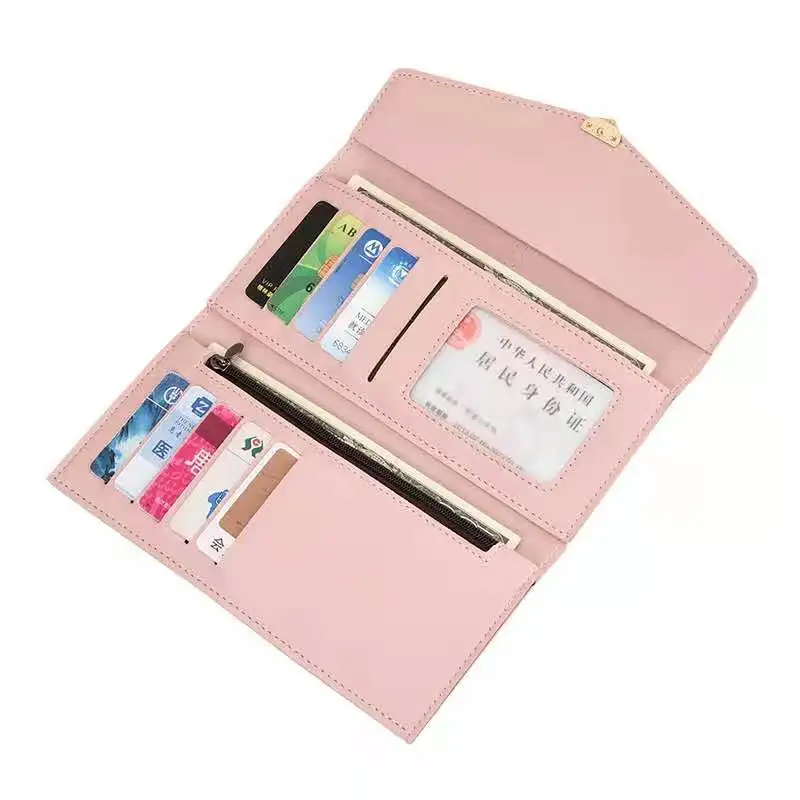 Женский кошелек корейский короткий студенческий новый модный мини маленький