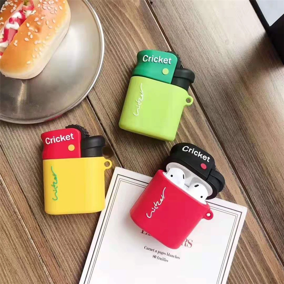 Мягкий силиконовый чехол для Apple AirPods 2/1, мультяшный чехол для наушников, защитный чехол для AirPod, чехол для Air pods, зарядная коробка