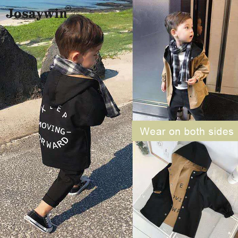 Abrigo de tenis Reversible para oto&ntilde;o e invierno, ropa Vintage para ni&ntilde;a y ni&ntilde;o, chaqueta a prueba de viento, ropa de 2 caras, cortavientos-0
