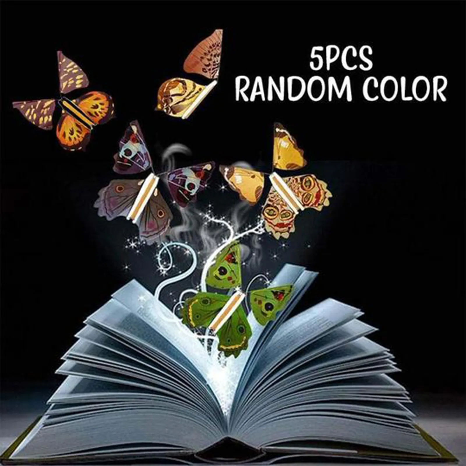 

Wrapping magic flying butterfly spring rubber band dynamic butterfly rubber band dynamic butterfly wet soft L4