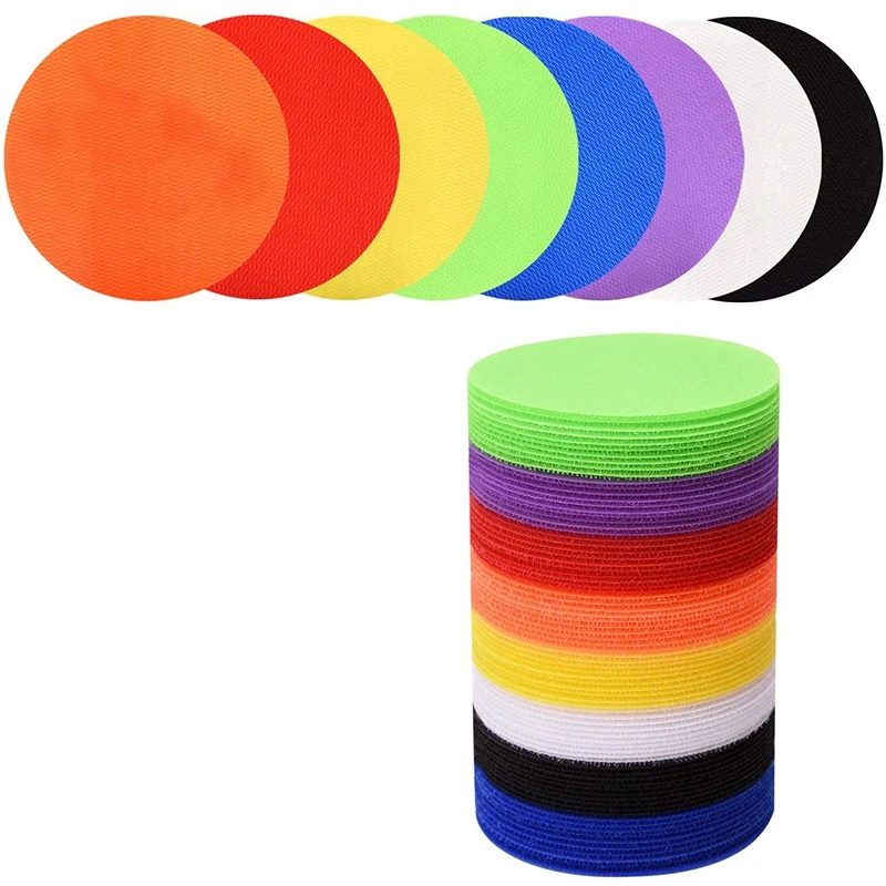 

Carpet Makers 80 PCS - Multicolor Spot Markers for Classroom, Magic Buckle Carpet Spots Circles Dots