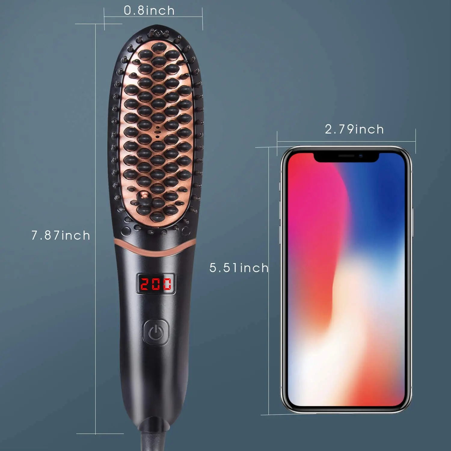 Расческа для выпрямления волос быстрая укладка Быстрое нагревание