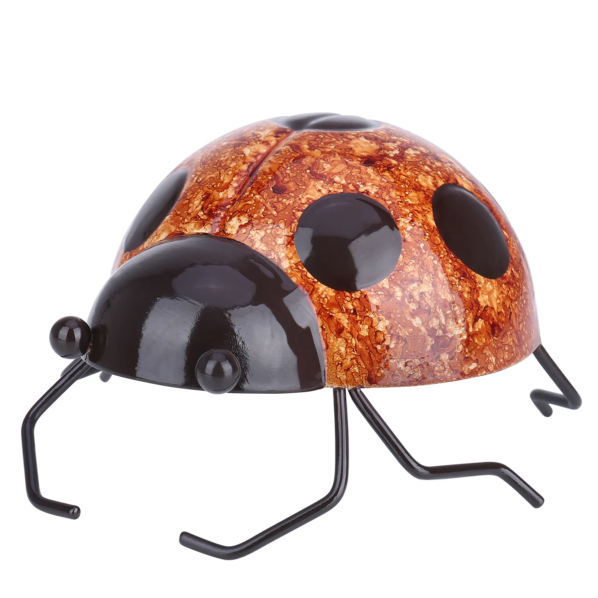 Настенное украшение Tooarts божья коровка железная мультяшная забавное для