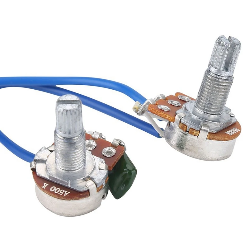 Новый Lp Электрогитары пикапы набор монтажной схемы 2T2V 500K Горшки 3 позиционный