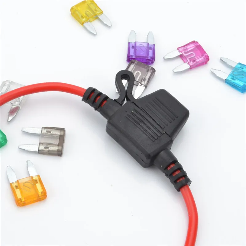 Мини-предохранитель/лезвие держатель предохранителя Комплект 3A 5A 7.5A 10A 15A 20A 25A 30A