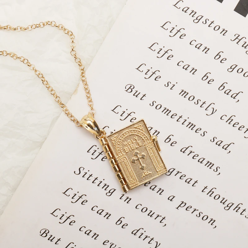 Новое поступление ожерелье складной Библии ниспадающее на шею ювелирные изделия