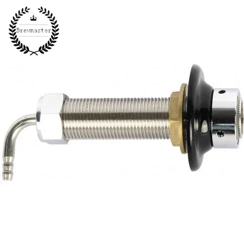 Внутренний соединитель 100 мм с длинным хвостовиком нержавеющая сталь 304