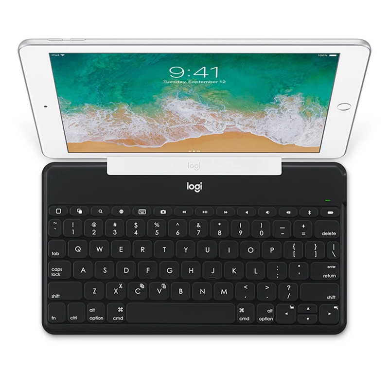 Клавиатура Logitech KEYS TO GO для iPad iPhone Apple TV Беспроводная Bluetooth портативная клавиатура