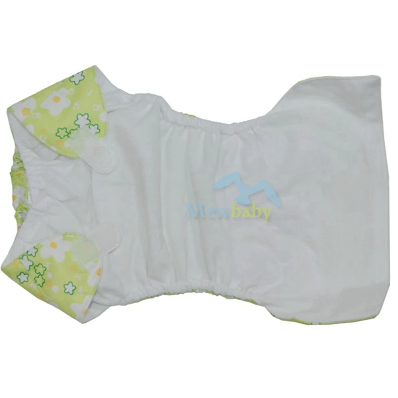 Printed Pocket Diapers One Size Fits All Cloth Diaper with 1 pieces 3-layer Microfiber Insert GT59 | Мать и ребенок