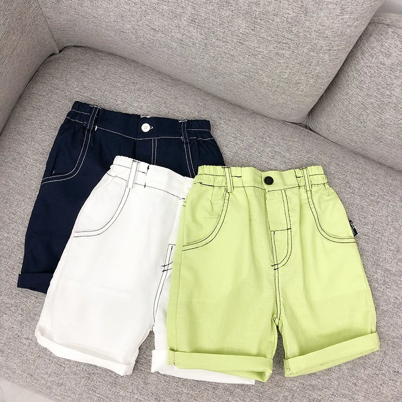 

Fashion Boys Clothes Set 2020 Summer New Short Sleeve Tops+Shorts Suit Casual Kids Clothing BC980