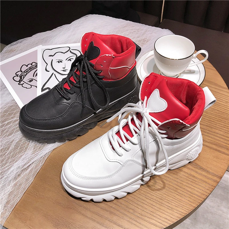 Женские кроссовки на массивном каблуке Модные женские теннисные Спортивные Ulzzang