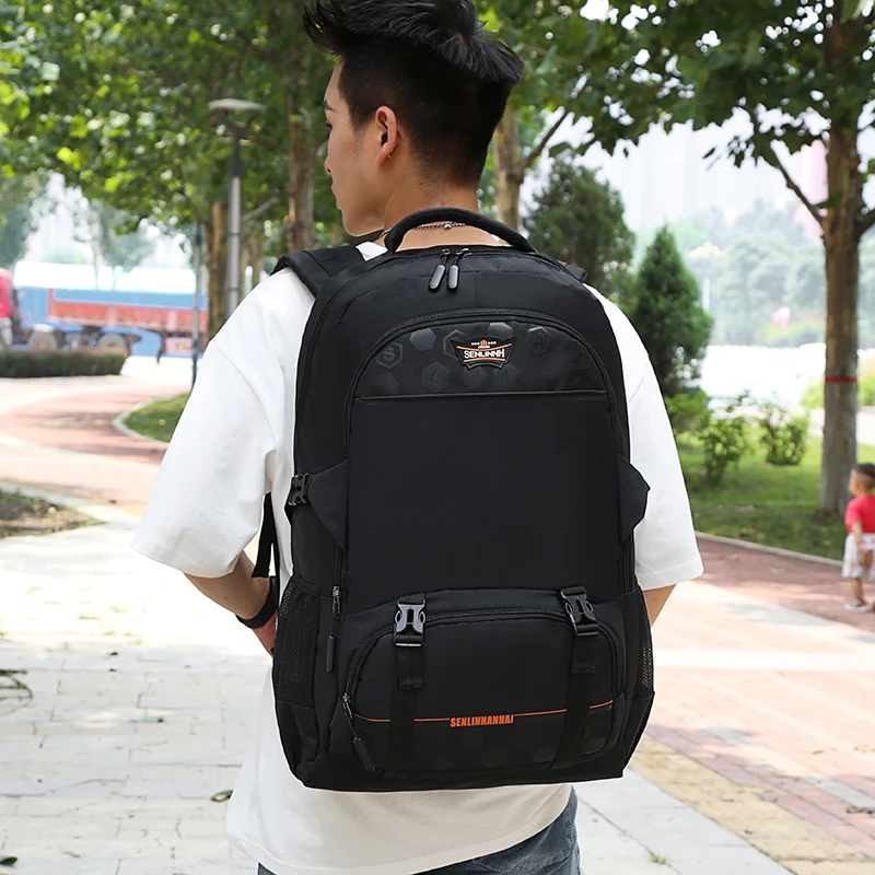 Мужской спортивный рюкзак школьная сумка нейлоновый водонепроницаемый для