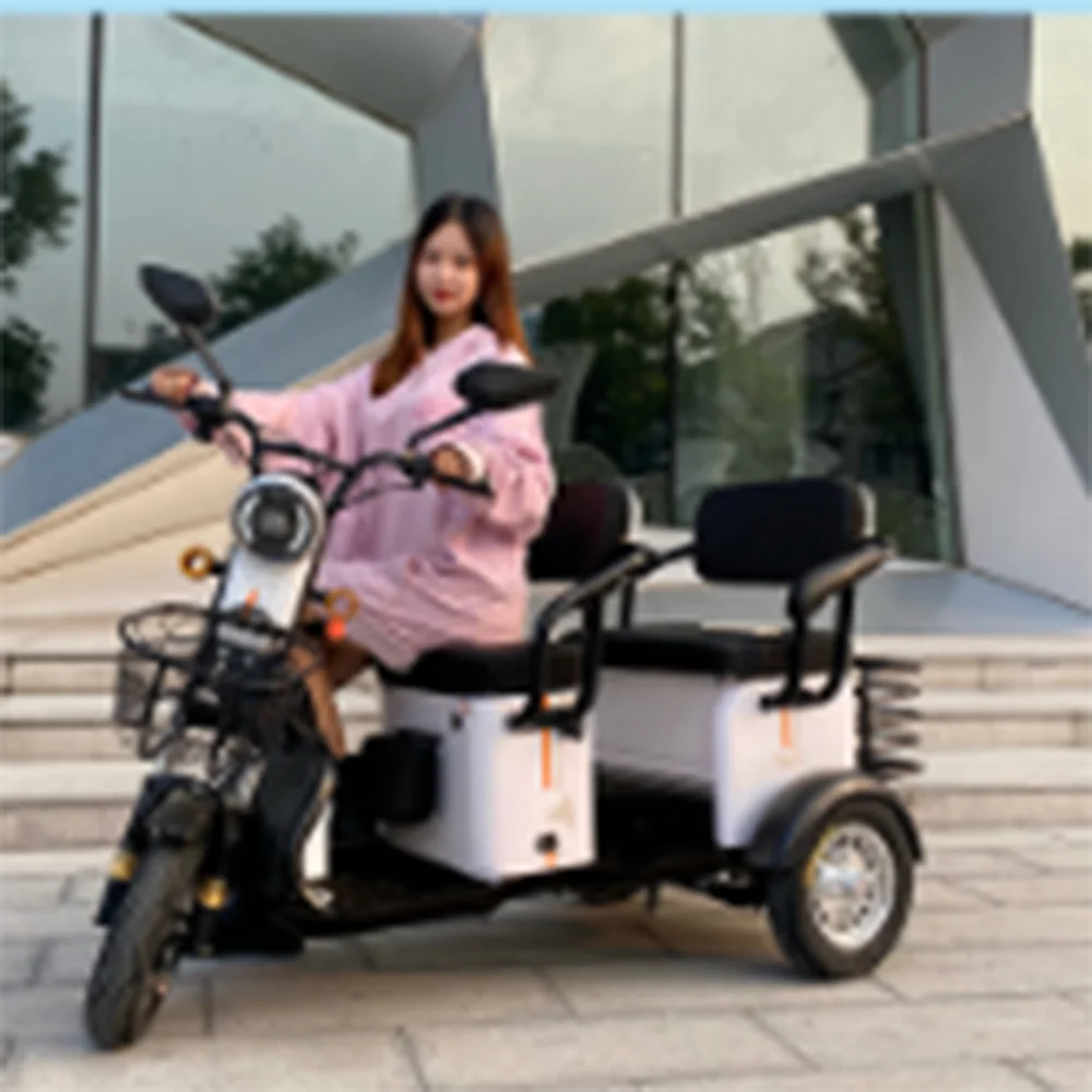 Электрический трехколесный велосипед 48 в 13 а скутер для захвата и падения