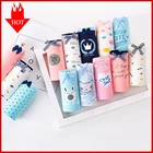 Трусы женские хлопковые бесшовные с низкой посадкой и принтом, шортики хлопковые трусики