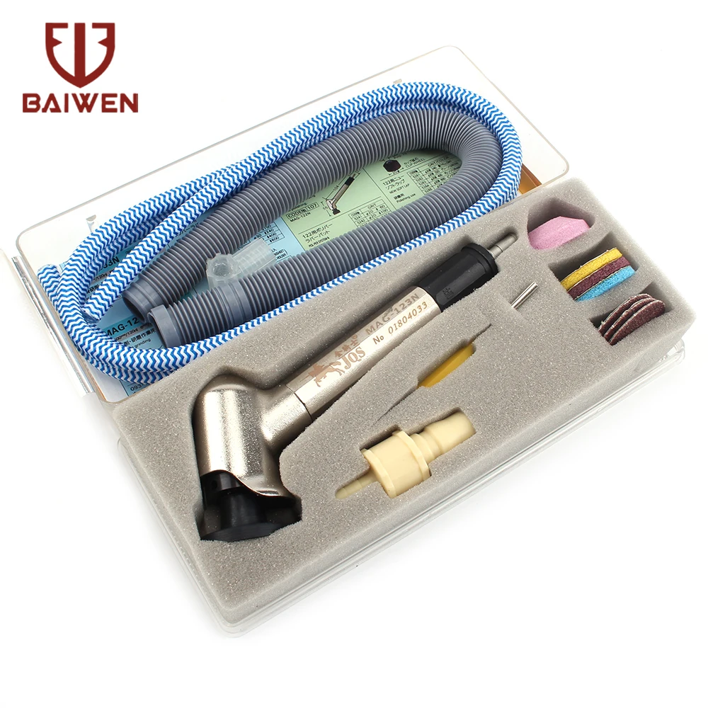 

11pcs 120 Degree Air Grinder Micro Die Grinder Pneumatic Pen Grinder Grinding Cutting Machine High Configuration Engraving Tool