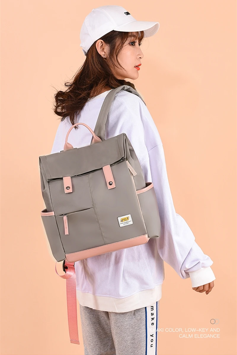 

School Backpack Women Large Capacity Laptop Backpack Oxford High Quality Waterproof Men Travel Bag Unisex Fashion Rucksack