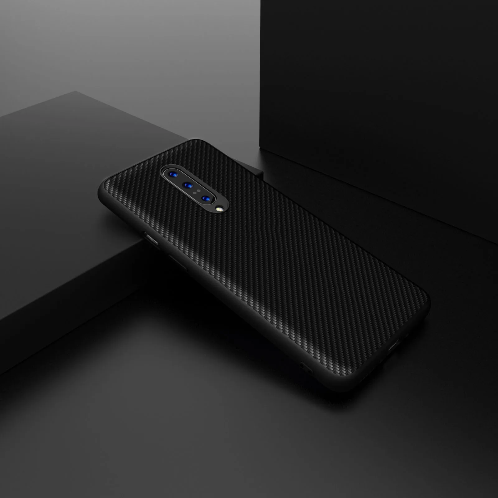 Для Oneplus 7 Pro Чехол из углеродного волокна, Кожаный противоударный чехол, силиконовый мягкий чехол с краями, чехол r для Oneplus 7 Pro 6T 6 5T 5 Cover