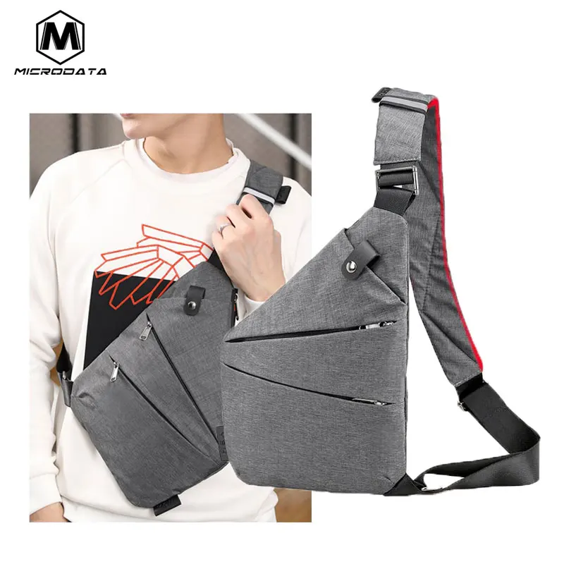 Сумки для микроданных модные мужские сумки рюкзаки на плечо левой и правой руки